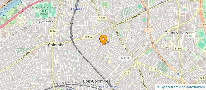 localisation de l'entreprise MONSIEUR JEROME BARTIER à BOIS COLOMBES