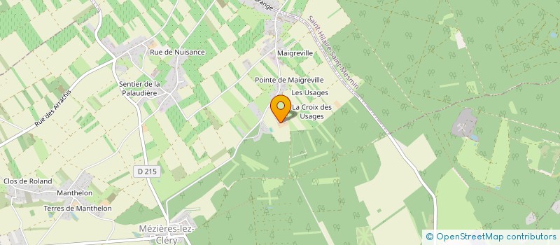 localisation de l'entreprise MONSIEUR JEROME BAUBEAUL à JOUY-LE-POTIER