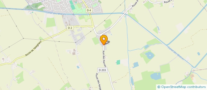 localisation de l'entreprise MONSIEUR JEROME BAUDRY  TETEGHEM-COUDEKERQUE-VILLAGE