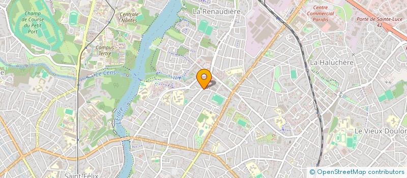 localisation de l'entreprise MONSIEUR JEROME BEAUMET  NANTES