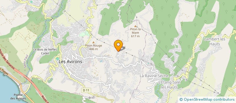 localisation de l'entreprise MONSIEUR JEROME BEAUVAL  LES AVIRONS