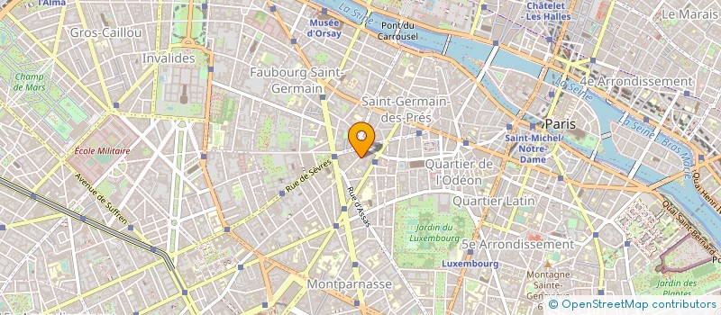 localisation de l'entreprise MONSIEUR JEROME BECHARD à PARIS