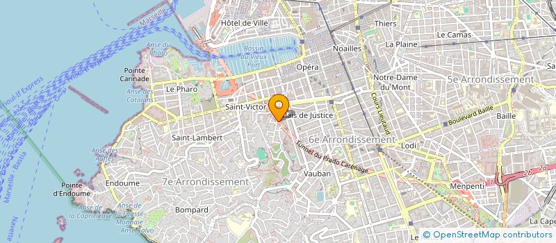localisation de l'entreprise MONSIEUR JEROME BEILLIEU à MARSEILLE