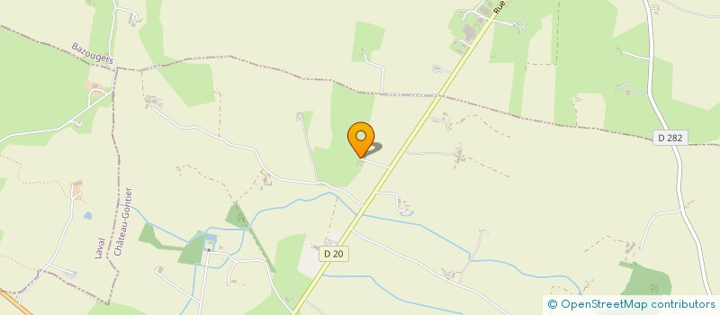 localisation de l'entreprise MONSIEUR JEROME BELLAY  ARQUENAY