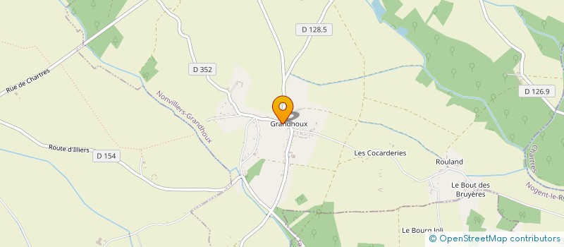 localisation de l'entreprise MONSIEUR JEROME BELLEN à NONVILLIERS-GRANDHOUX