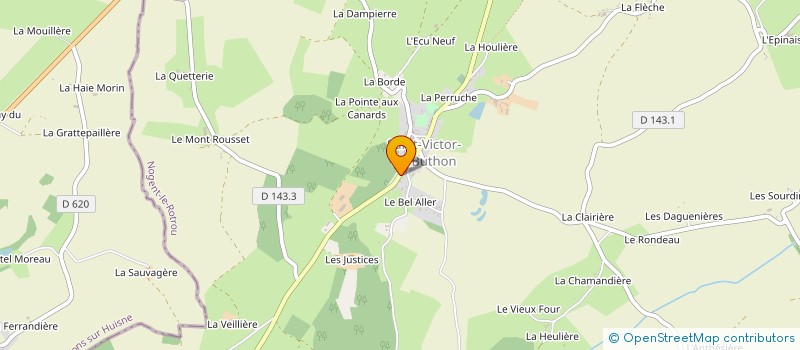 localisation de l'entreprise MONSIEUR JEROME BELLOCHE à SAINT-VICTOR-DE-BUTHON