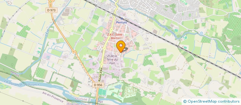 localisation de l'entreprise MONSIEUR JEROME BELLON  PERTUIS