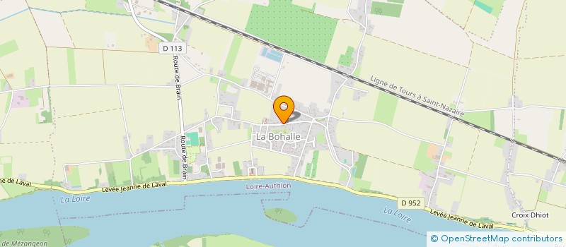 localisation de l'entreprise MONSIEUR JEROME BELOUARD  LOIRE-AUTHION