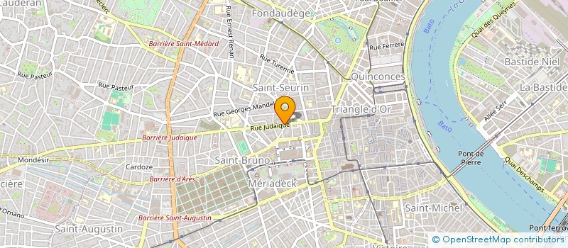 localisation de l'entreprise MONSIEUR JEROME BENARD  BORDEAUX