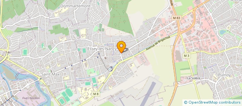 localisation de l'entreprise MONSIEUR JEROME BENEDETTI  ESSEY-LES-NANCY