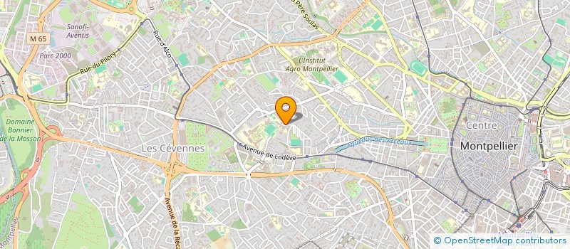 localisation de l'entreprise MONSIEUR JEROME BENIS à MONTPELLIER