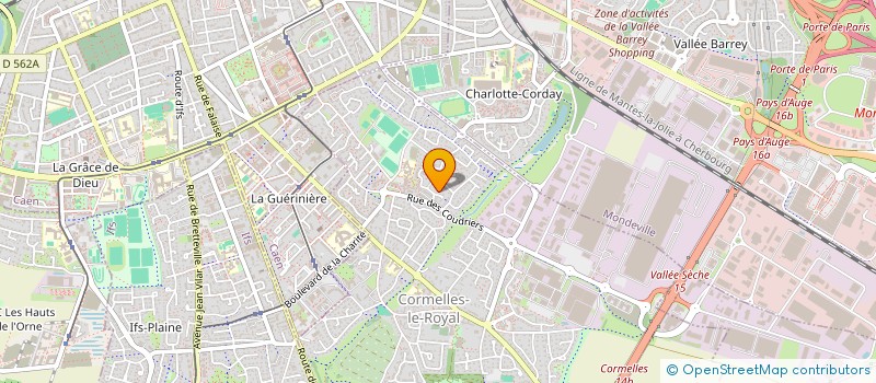 localisation de l'entreprise MONSIEUR JEROME BENOIT  CORMELLES-LE-ROYAL