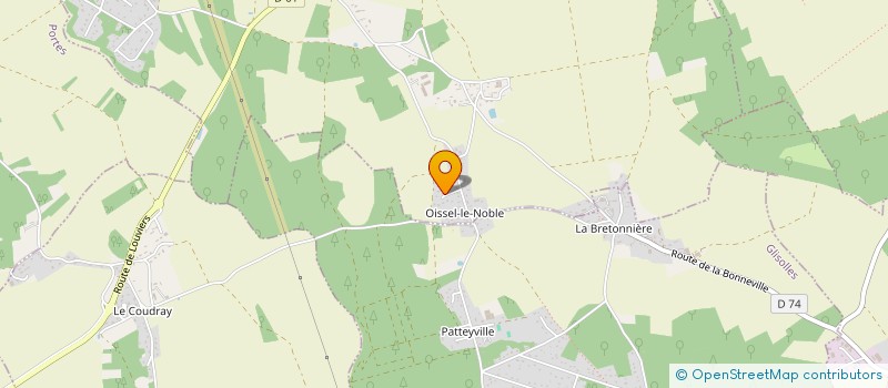 localisation de l'entreprise MONSIEUR JEROME BENOIT à FERRIERES-HAUT-CLOCHER