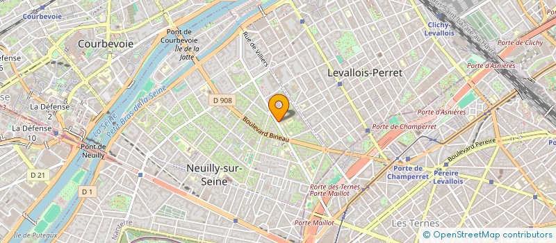 localisation de l'entreprise MONSIEUR JEROME BENSOUSSAN à NEUILLY-SUR-SEINE
