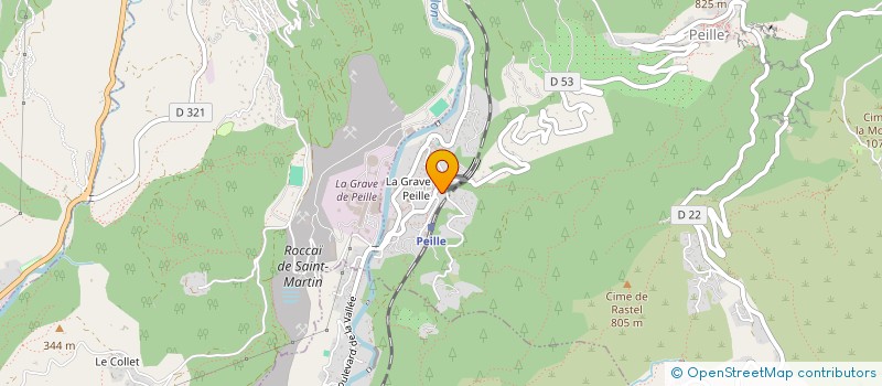 localisation de l'entreprise MONSIEUR JEROME BERENGHIER  PEILLE