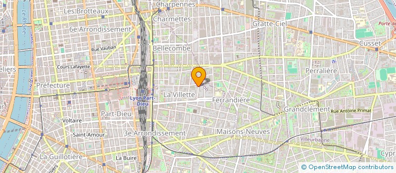 localisation de l'entreprise MONSIEUR JEROME BERGEON  LYON