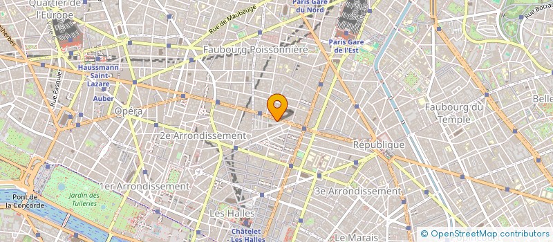 localisation de l'entreprise MONSIEUR JEROME BERNARD  PARIS