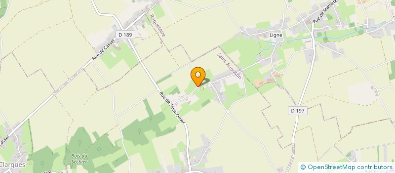 localisation de l'entreprise MONSIEUR JEROME BERNARD  SAINT-AUGUSTIN