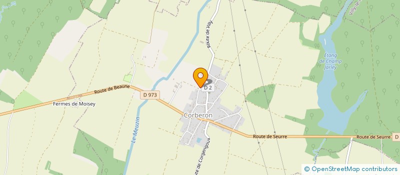 localisation de l'entreprise MONSIEUR JEROME BERNARD  CORBERON