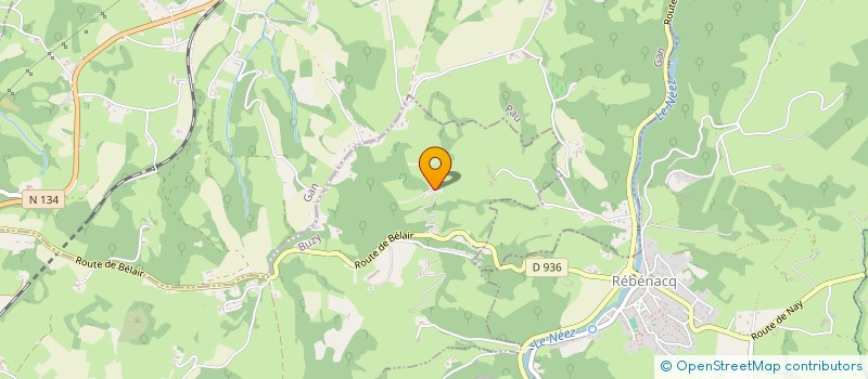 localisation de l'entreprise MONSIEUR JEROME BERSANS  BUZY