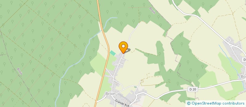 localisation de l'entreprise MONSIEUR JEROME BERTHELON  BROIN