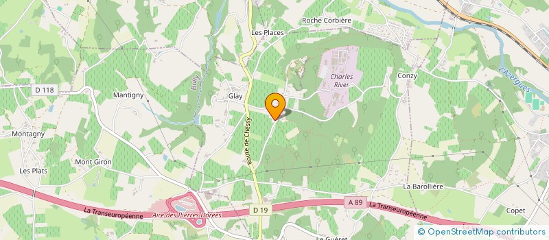 localisation de l'entreprise MONSIEUR JEROME BERTHOLON  SAINT GERMAIN NUELLES