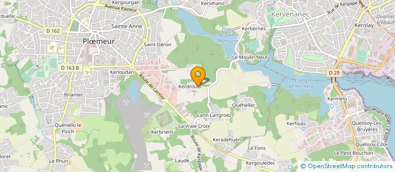 localisation de l'entreprise MONSIEUR JEROME BERTIN à PLOEMEUR