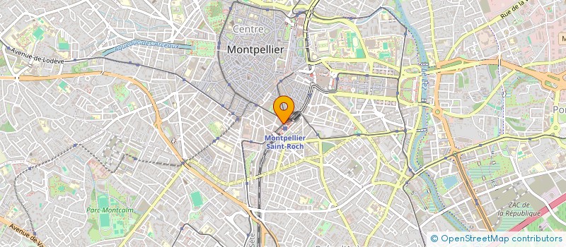 localisation de l'entreprise MONSIEUR JEROME BERTRAND à MONTPELLIER