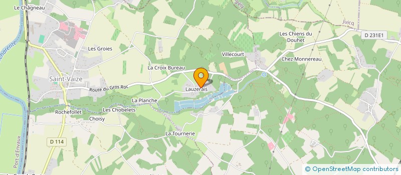 localisation de l'entreprise MONSIEUR JEROME BERTRAND  SAINT-VAIZE