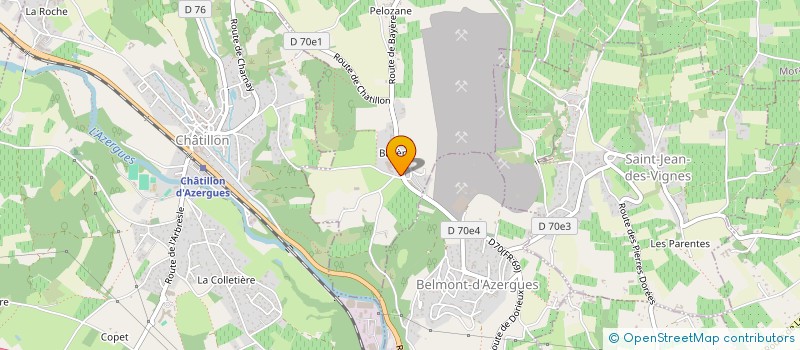 localisation de l'entreprise MONSIEUR JEROME BESILLOT  CHARNAY