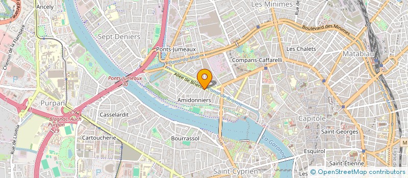 localisation de l'entreprise MONSIEUR JEROME BEUSTE  TOULOUSE