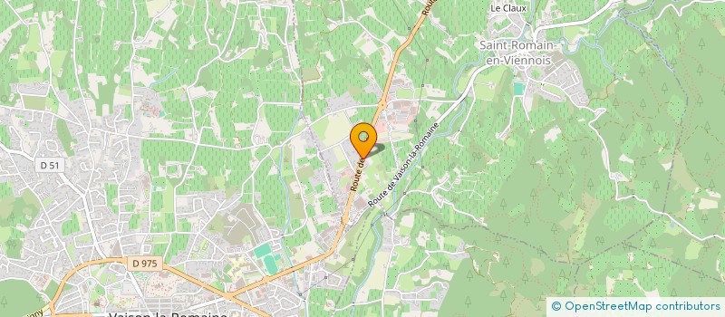 localisation de l'entreprise MONSIEUR JEROME BEZIN  SAINT-ROMAIN-EN-VIENNOIS