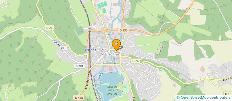localisation de l'entreprise MONSIEUR JEROME BIABAUT à BRIONNE
