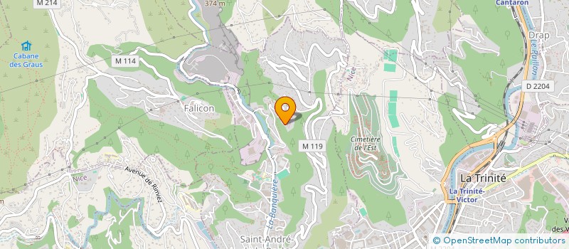 localisation de l'entreprise MONSIEUR JEROME BIANCHI  SAINT-ANDRE-DE-LA-ROCHE