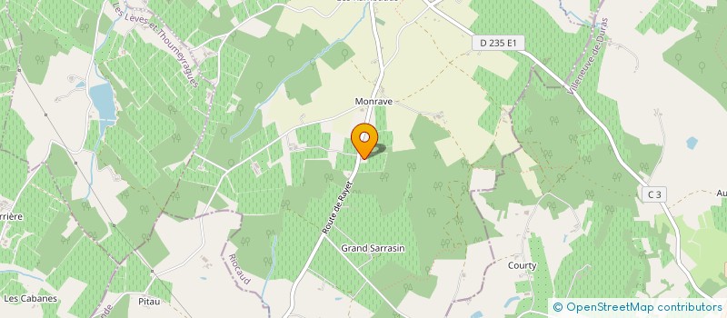 localisation de l'entreprise MONSIEUR JEROME BIANVET  RIOCAUD