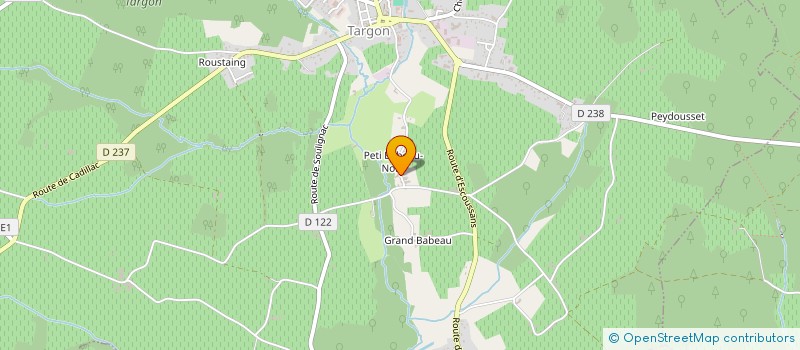 localisation de l'entreprise MONSIEUR JEROME BIAYS  TARGON