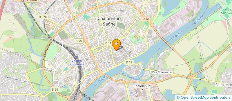 localisation de l'entreprise MONSIEUR JEROME BIENFAIT à CHALON-SUR-SAONE