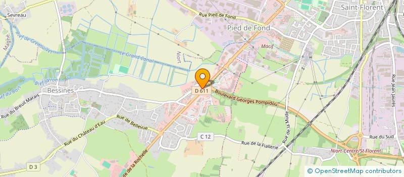 localisation de l'entreprise MONSIEUR JEROME BILLARD  BESSINES