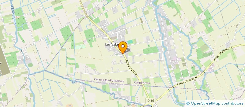 localisation de l'entreprise MONSIEUR JEROME BILLOUARD à PERNES-LES-FONTAINES