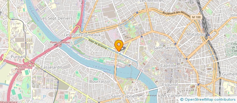 localisation de l'entreprise MONSIEUR JEROME BILLY à TOULOUSE
