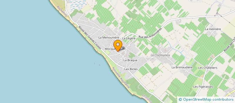 localisation de l'entreprise MONSIEUR JEROME BILLY à SAINT-PIERRE-D'OLERON