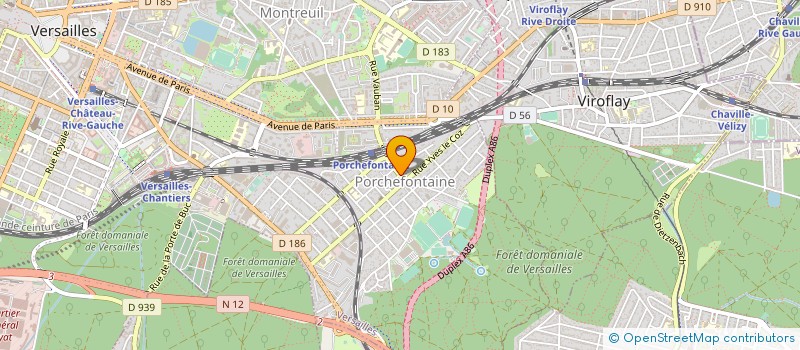 localisation de l'entreprise MONSIEUR JEROME BILTZ  VERSAILLES