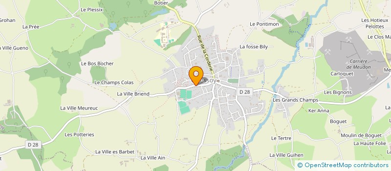 localisation de l'entreprise MONSIEUR JEROME BIRKENER  QUESSOY