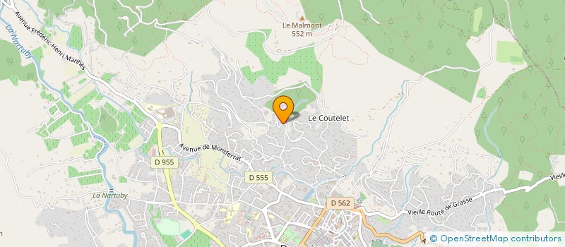 localisation de l'entreprise MONSIEUR JEROME BIROCHAU  DRAGUIGNAN