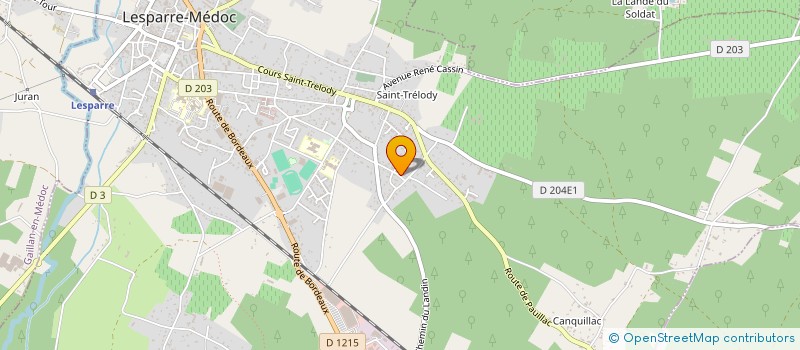 localisation de l'entreprise MONSIEUR JEROME BIROT à LESPARRE-MEDOC