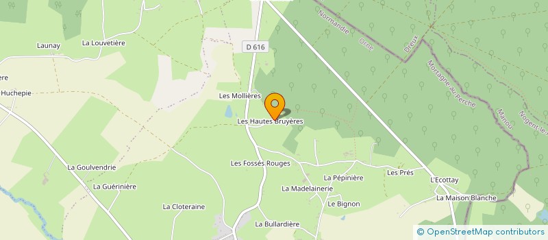 localisation de l'entreprise MONSIEUR JEROME BIZOT à LONGNY LES VILLAGES