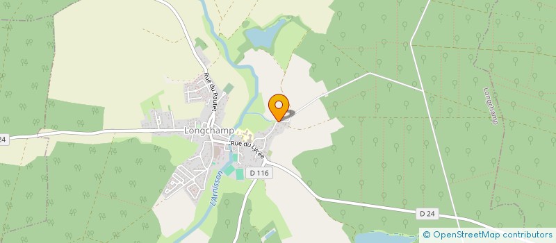localisation de l'entreprise MONSIEUR JEROME BLANC  LONGCHAMP