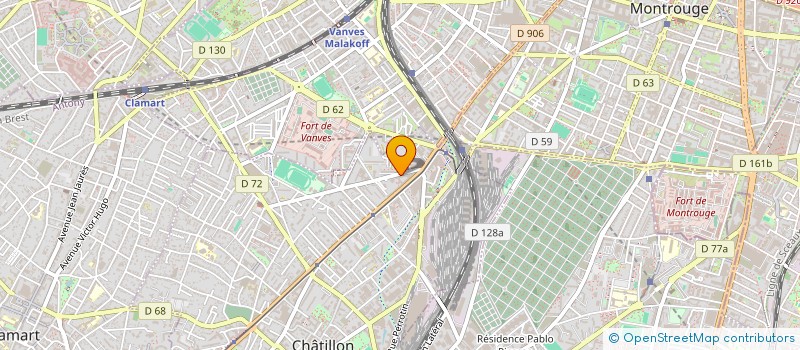 localisation de l'entreprise MONSIEUR JEROME BLANDIN à CLAMART