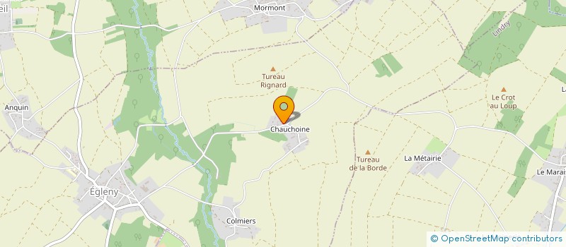 localisation de l'entreprise MONSIEUR JEROME BLANDUREL  EGLENY