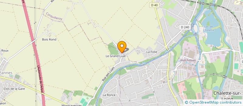 localisation de l'entreprise MONSIEUR JEROME BLANLUET  CORQUILLEROY